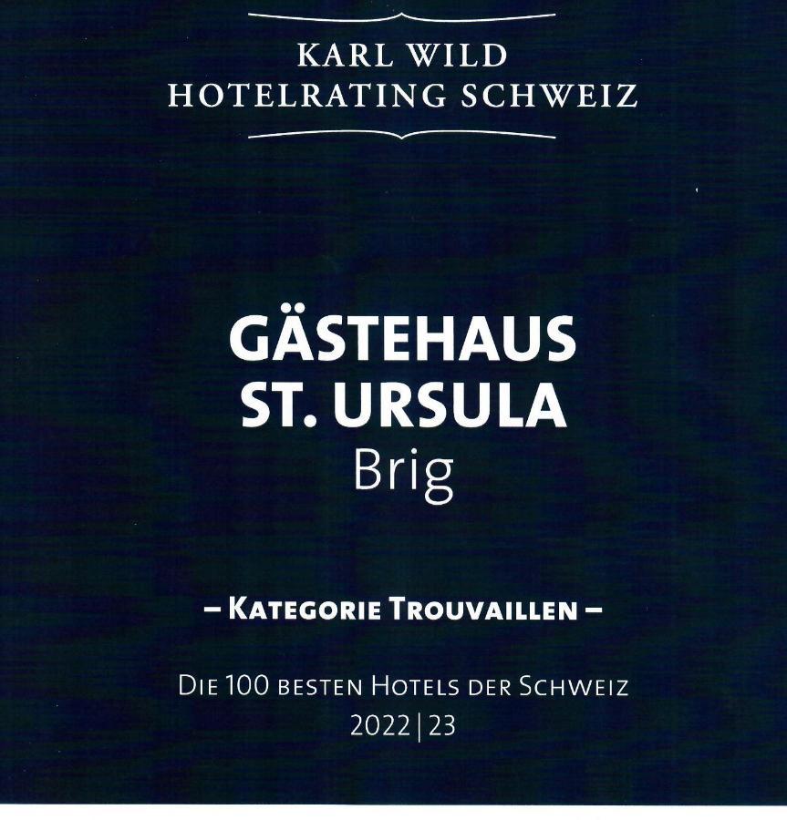 Gaestehaus St. Ursula 브리그 외부 사진